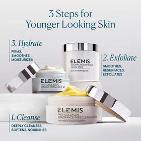 ELEMIS balm beside plant oils flatlay benefit: highlights natural nourishing oils