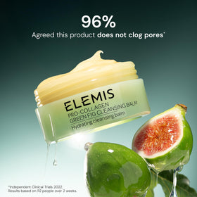 ELEMIS balm with cleansing cloth illustrating effortless makeup removal
