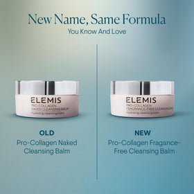 ELEMIS balm close-up texture melting to oil benefit: shows smooth spreadability