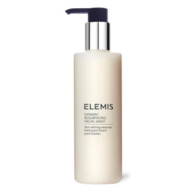 ELEMIS front packaging of dynamic resurfacing facial wash shows bottle and branding for easy ID
