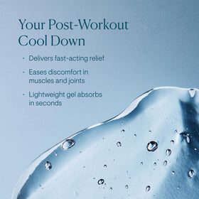 ELEMIS gel texture close-up illustrating lightweight absorption benefit