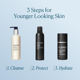 ELEMIS cream on hand demonstrating smooth application and rapid absorption benefit