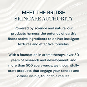 ELEMIS in morning routine setting showing seamless layering with shave products benefit