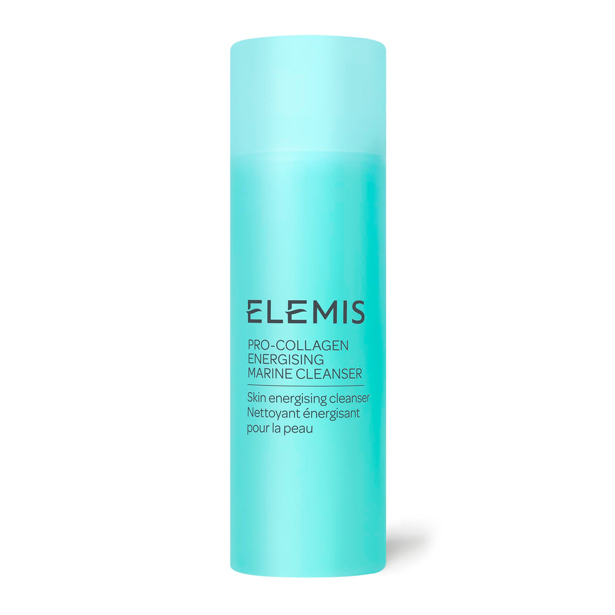 ELEMIS front tube showing product and 150ml size, clear daily cleanser benefit
