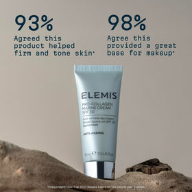 ELEMIS in morning routine showing face application and daily protection