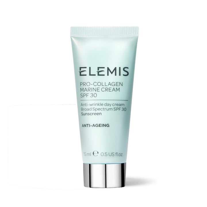 ELEMIS front packaging showing compact cream and SPF benefit