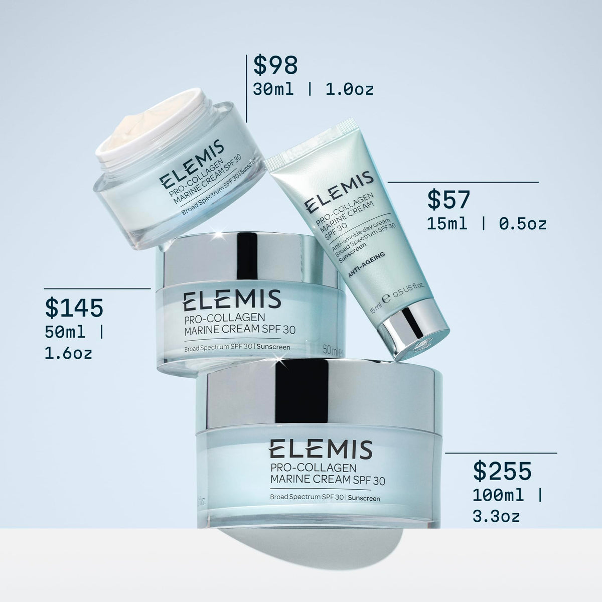 ELEMIS product with sunlight emphasizing daytime SPF benefit