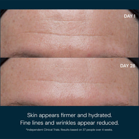 ELEMIS close-up of cream texture highlighting lightweight absorption
