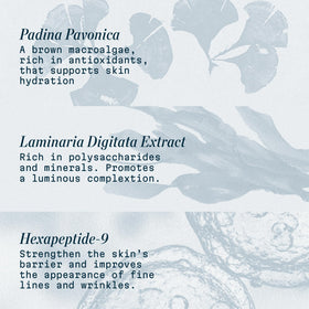 ELEMIS label close-up showing product name and formulation benefit