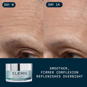 ELEMIS cream texture close-up highlighting rich hydrating finish