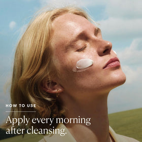 ELEMIS cream beside coin showing product size and travel convenience
