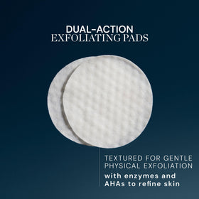 ELEMIS close-up of textured pad surface revealing gentle physical exfoliation benefit
