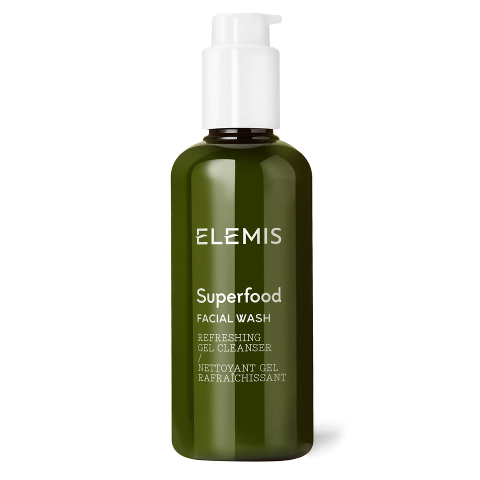 ELEMIS front bottle showing label and 200ml size for shelf-ready benefit