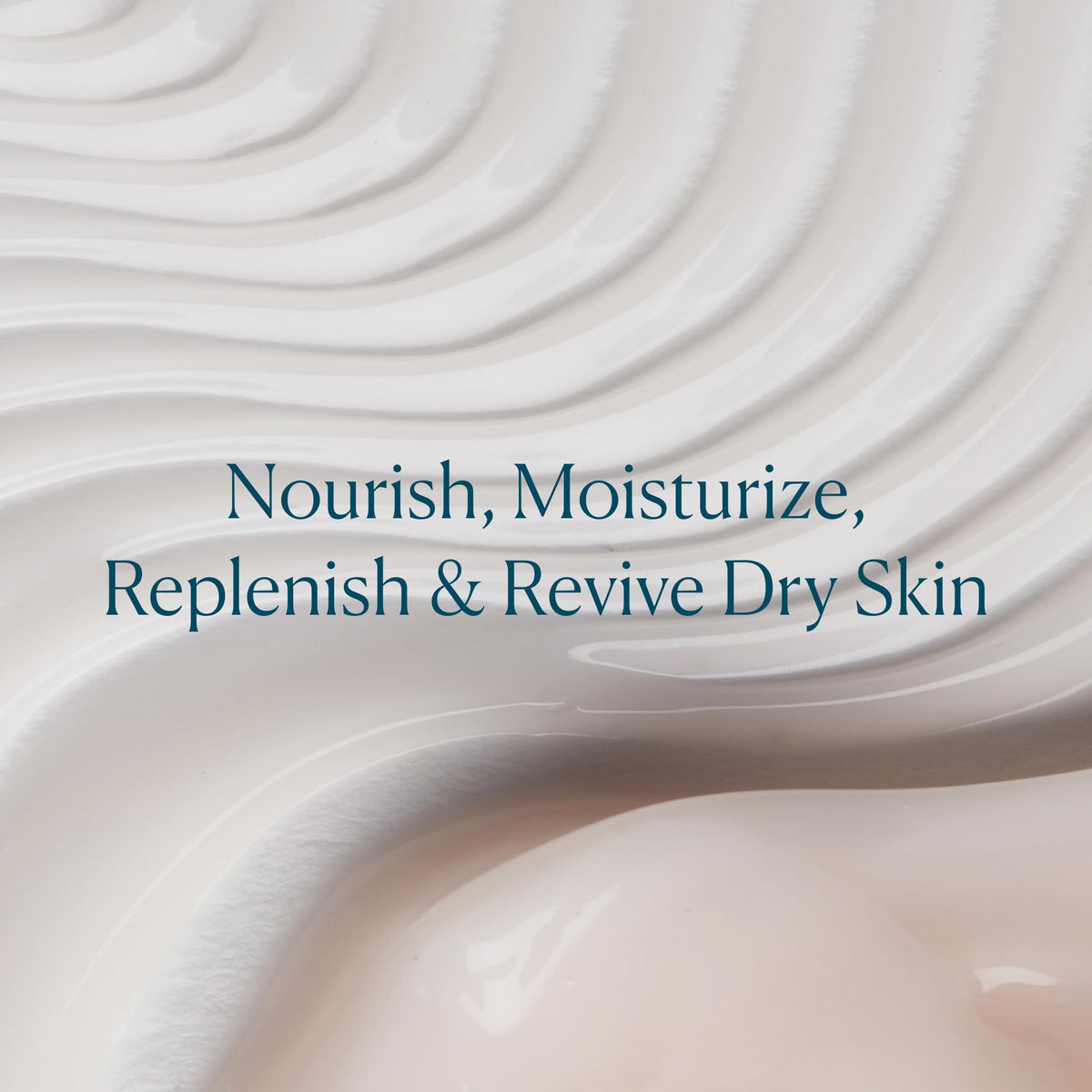 ELEMIS applying overnight facial to cheek showing quick absorption and hydration benefits
