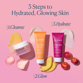 ELEMIS Camu Camu ingredient display highlighting antioxidant brightening benefits