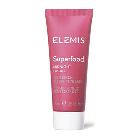 ELEMIS jar front view showing product branding and compact travel size benefit