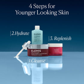 ELEMIS jar in hand to show 50ml scale and travel-friendly size