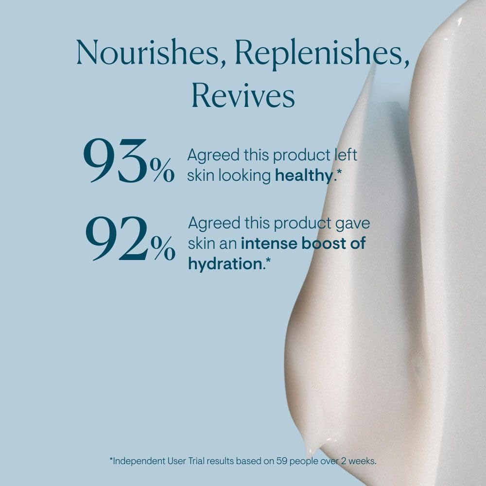 ELEMIS open jar top-down view showing creamy gel texture and richness