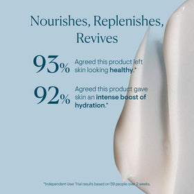 ELEMIS open jar top-down view showing creamy gel texture and richness