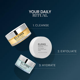 ELEMIS travel pouch with pads to illustrate on-the-go resurfacing convenience