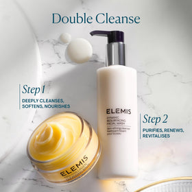 ELEMIS wash on bathroom counter as part of daily cleansing routine for refreshed skin
