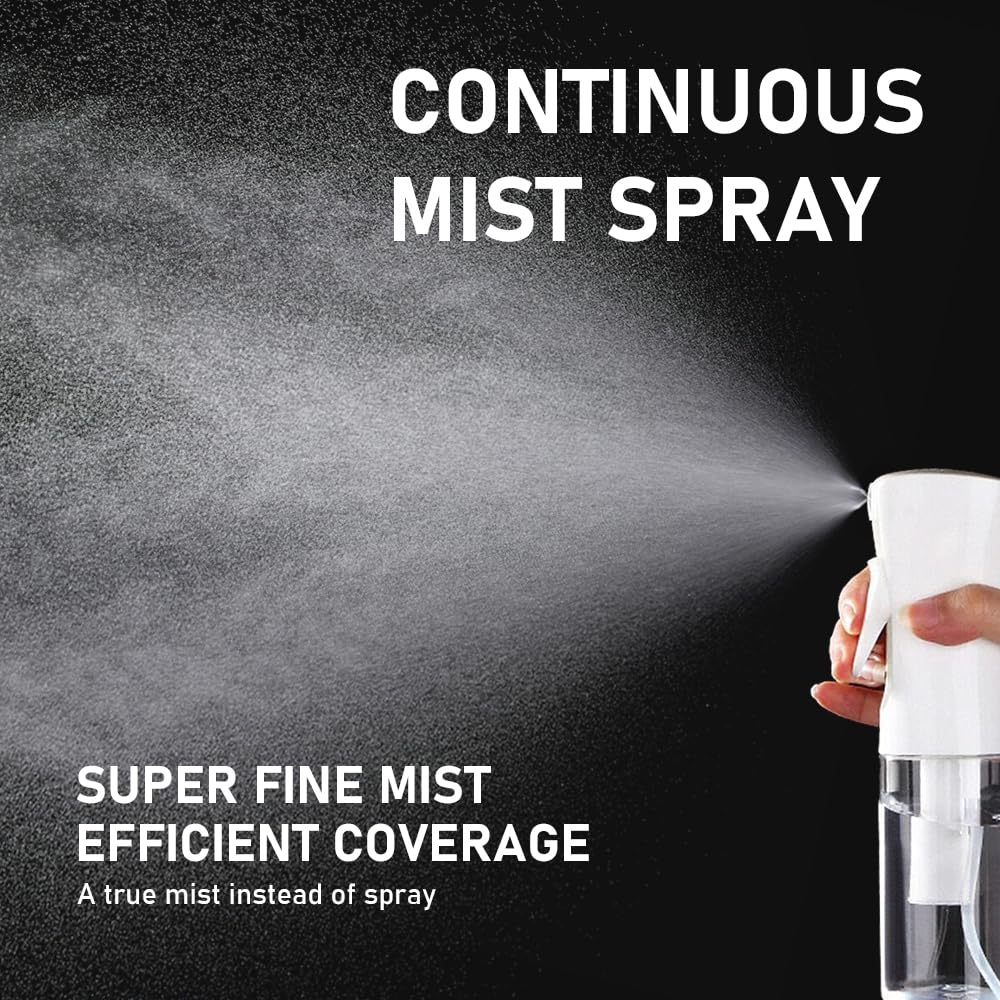 ELEMSY close-up of continuous mister nozzle highlighting all-angle spray performance
