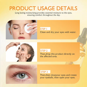 elesysy before and after eye area, visibly smoother refreshed appearance benefit