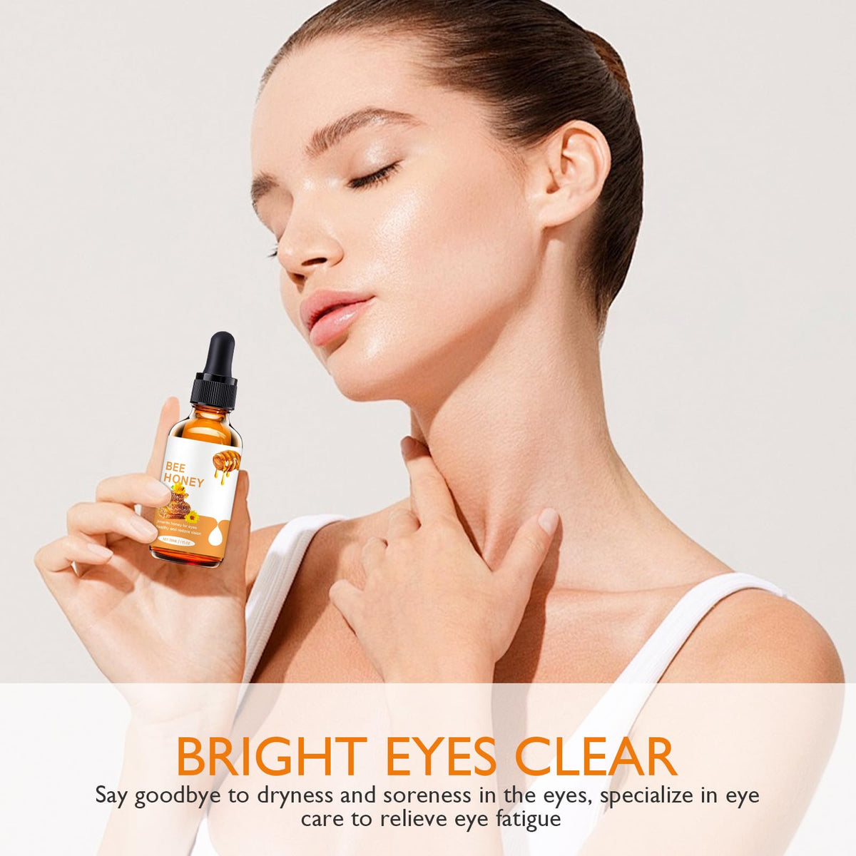 elesysy ingredients label closeup highlighting honey and natural extracts benefit