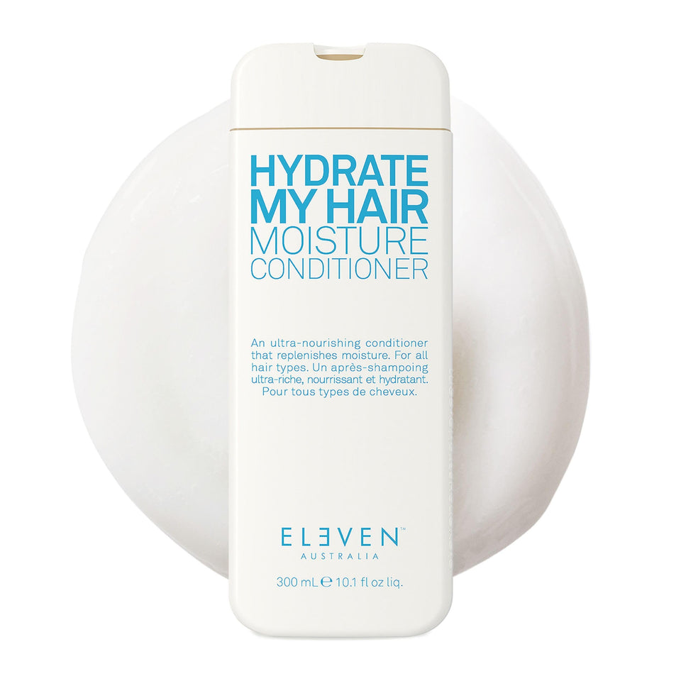 ELEVEN AUSTRALIA front bottle view showing product and hydration benefits