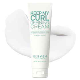 ELEVEN AUSTRALIA front packaging of Keep My Curl, clear product identity and benefit