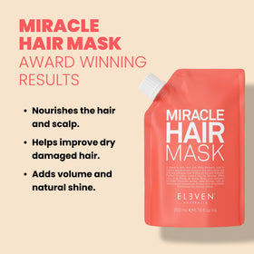 ELEVEN AUSTRALIA close-up of creamy mask texture highlighting rich hydration