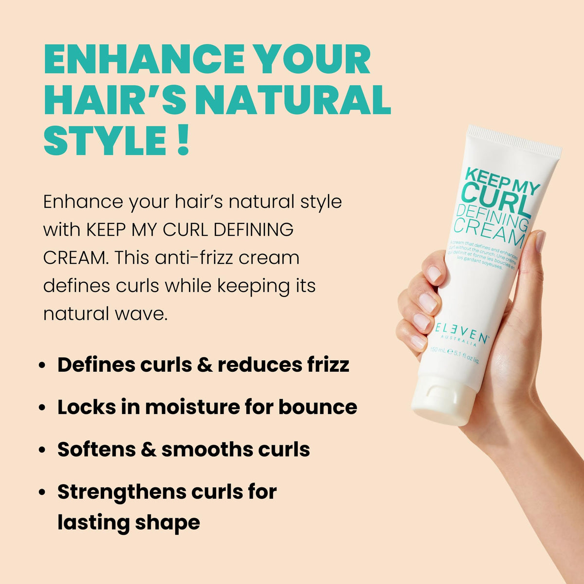 ELEVEN AUSTRALIA open cap showing cream texture for easy smoothing and control