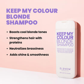 ELEVEN AUSTRALIA shampoo texture dispensed from pump showing creamy consistency and control