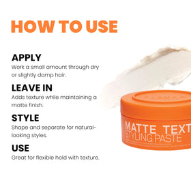 ELEVEN AUSTRALIA styled short hair showing textured matte finish benefit
