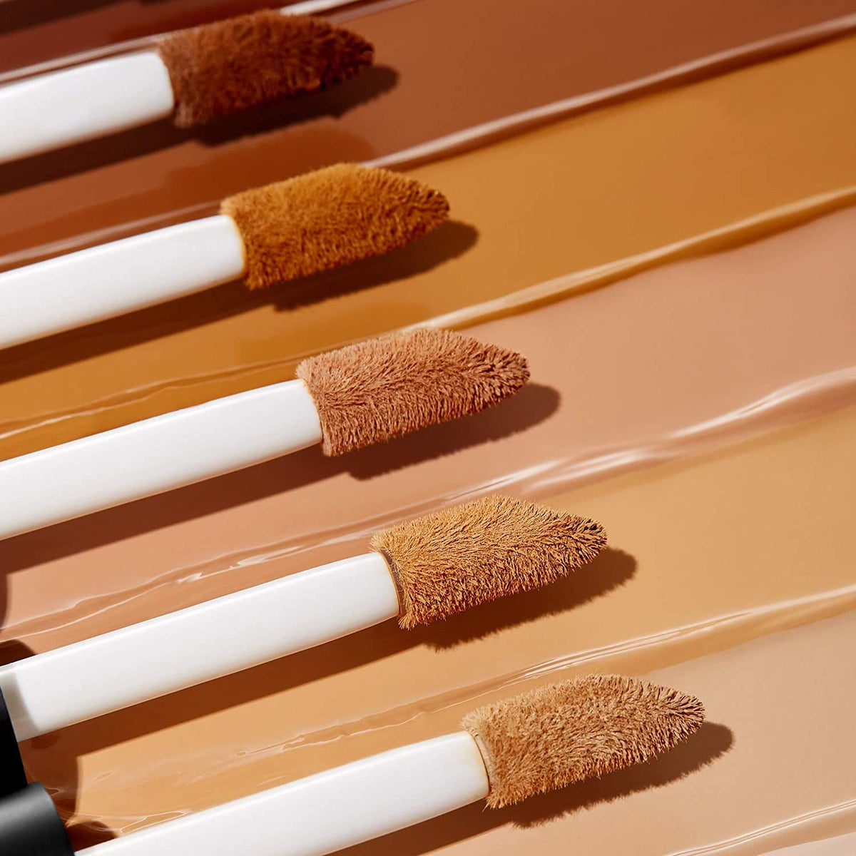e.l.f. concealer doe-foot applicator close-up demonstrating precise application control