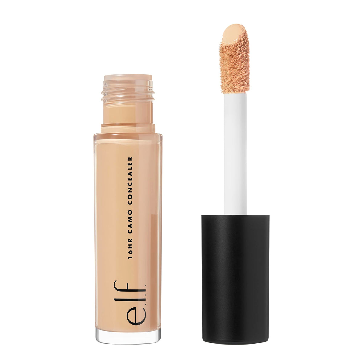 e.l.f. concealer front tube showing label and shade, clear product identification and benefit