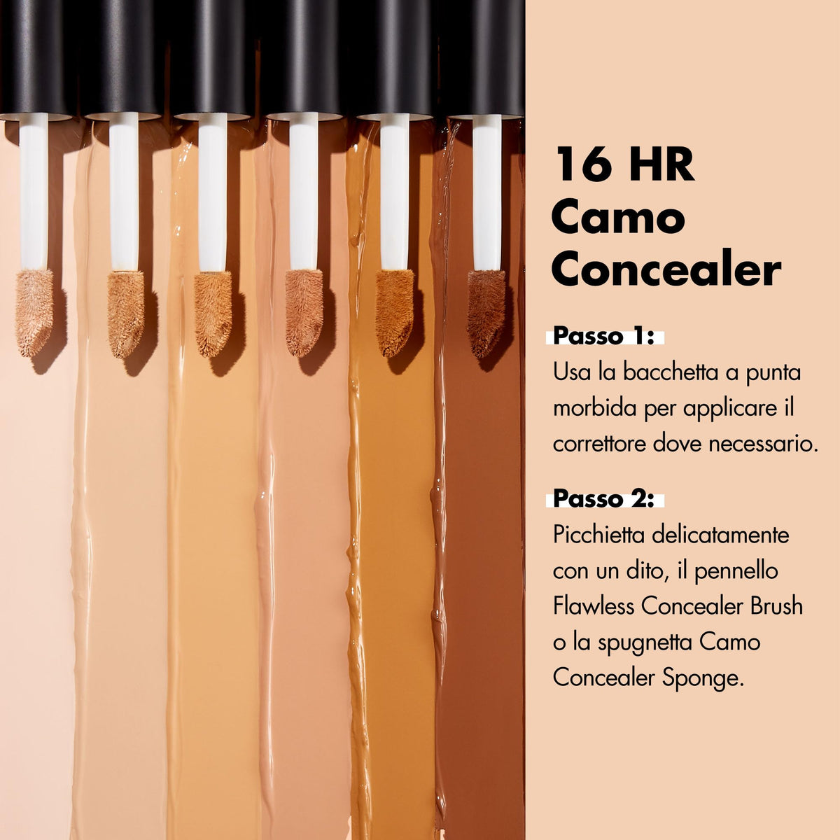 e.l.f. creamy concealer swatch on skin demonstrating blendable full coverage