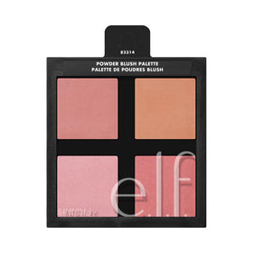 e.l.f. model applying blush to cheeks demonstrating easy buildable color benefit