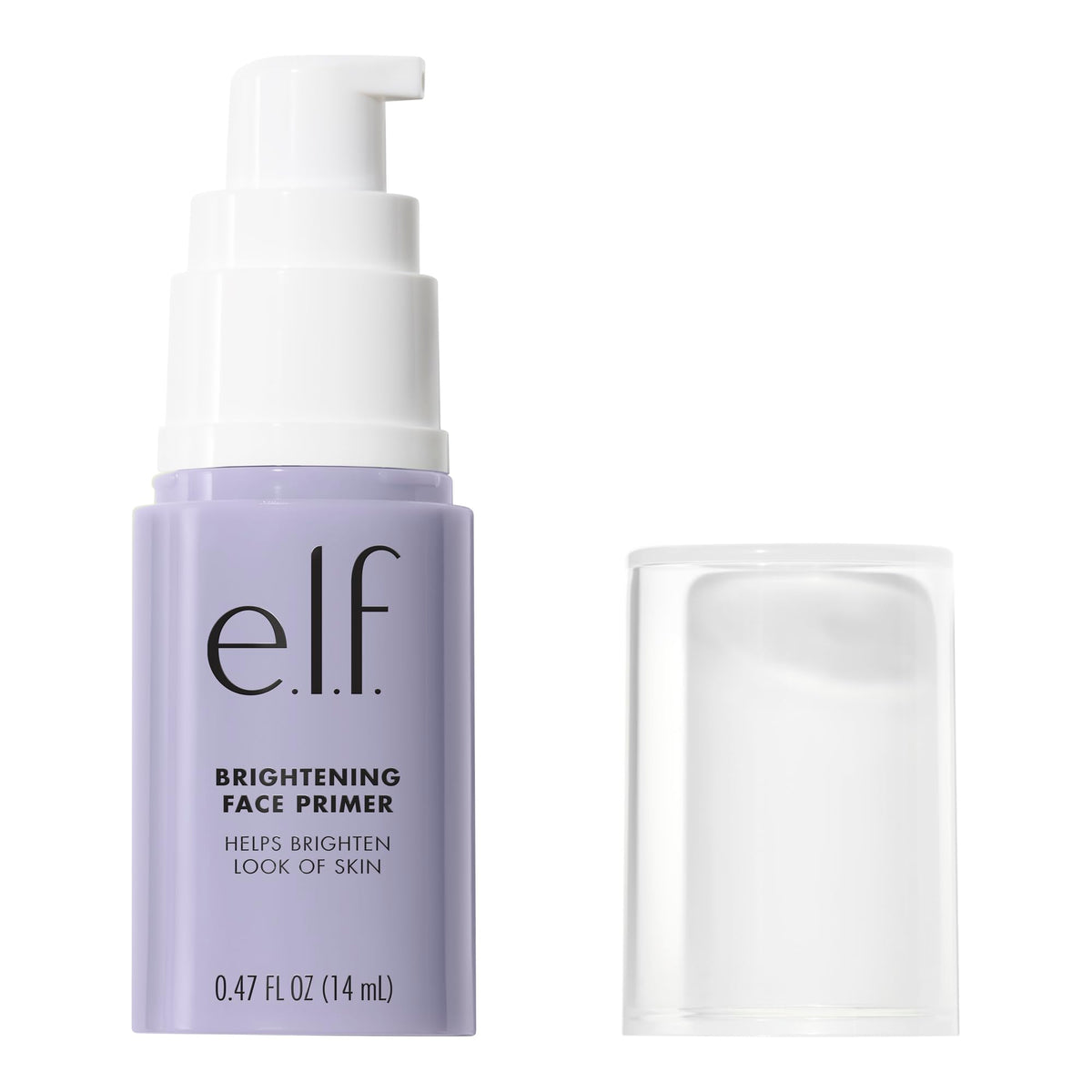 e.l.f. primer label listing ingredients and vegan claim for clean-beauty reassurance