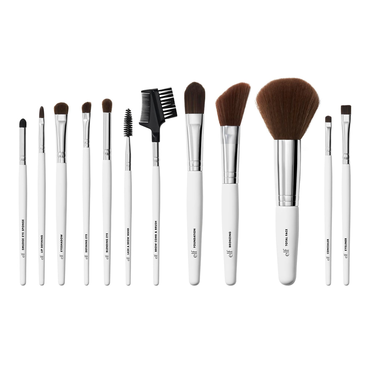 e.l.f. brow comb and eyelash wand detail for polished grooming