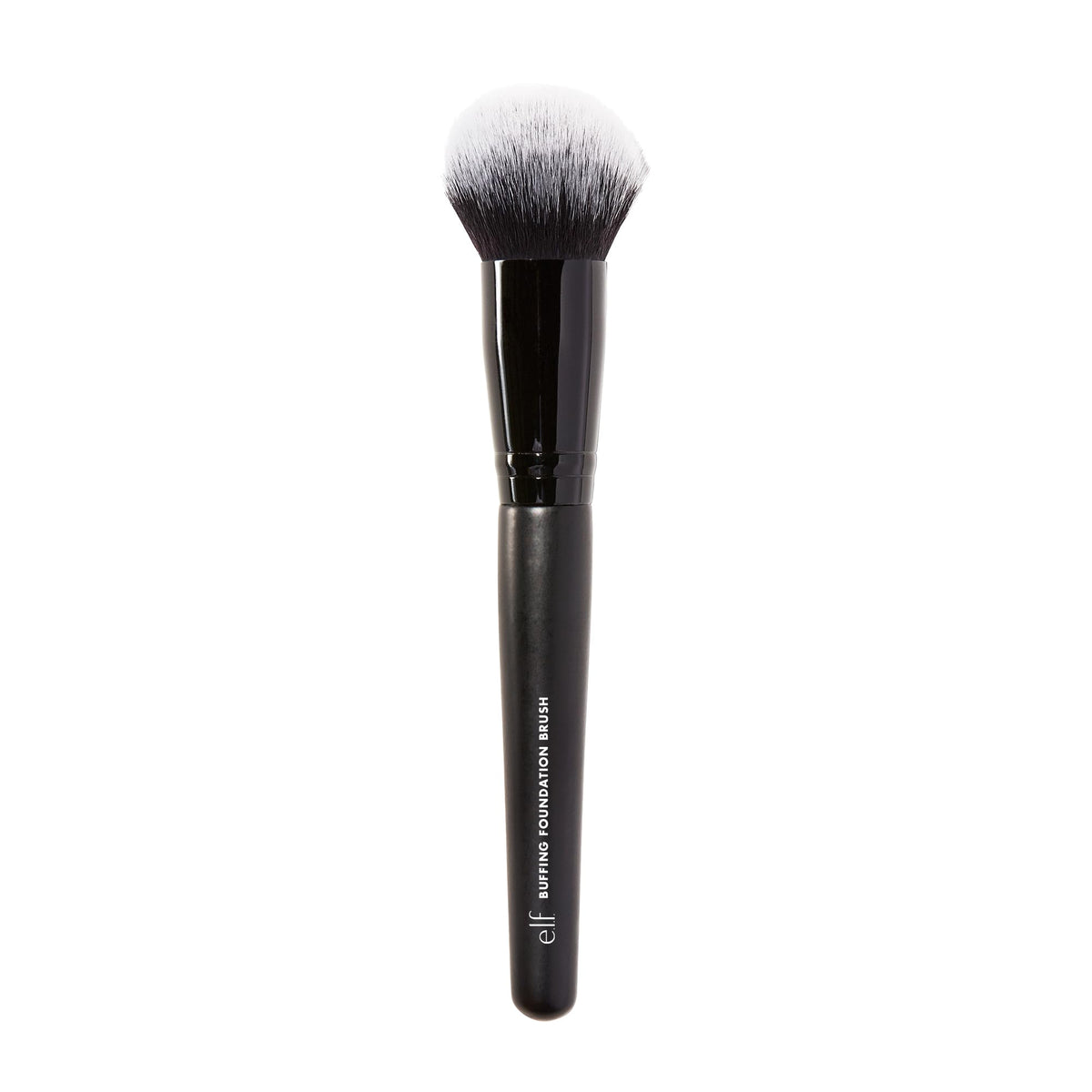 e.l.f. Buffing Foundation Brush front view showing shape and balance for smooth application
