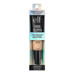 e.l.f. product label highlighting SPF 30 protection benefit and ingredient clarity