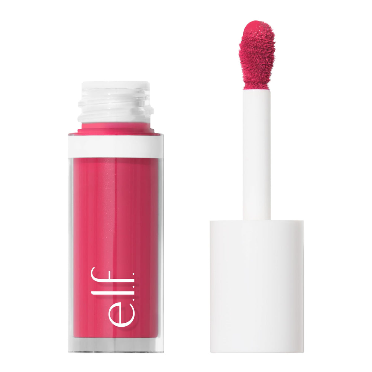 e.l.f. Camo Liquid Blush front packaging shows shade and benefit of vivid color