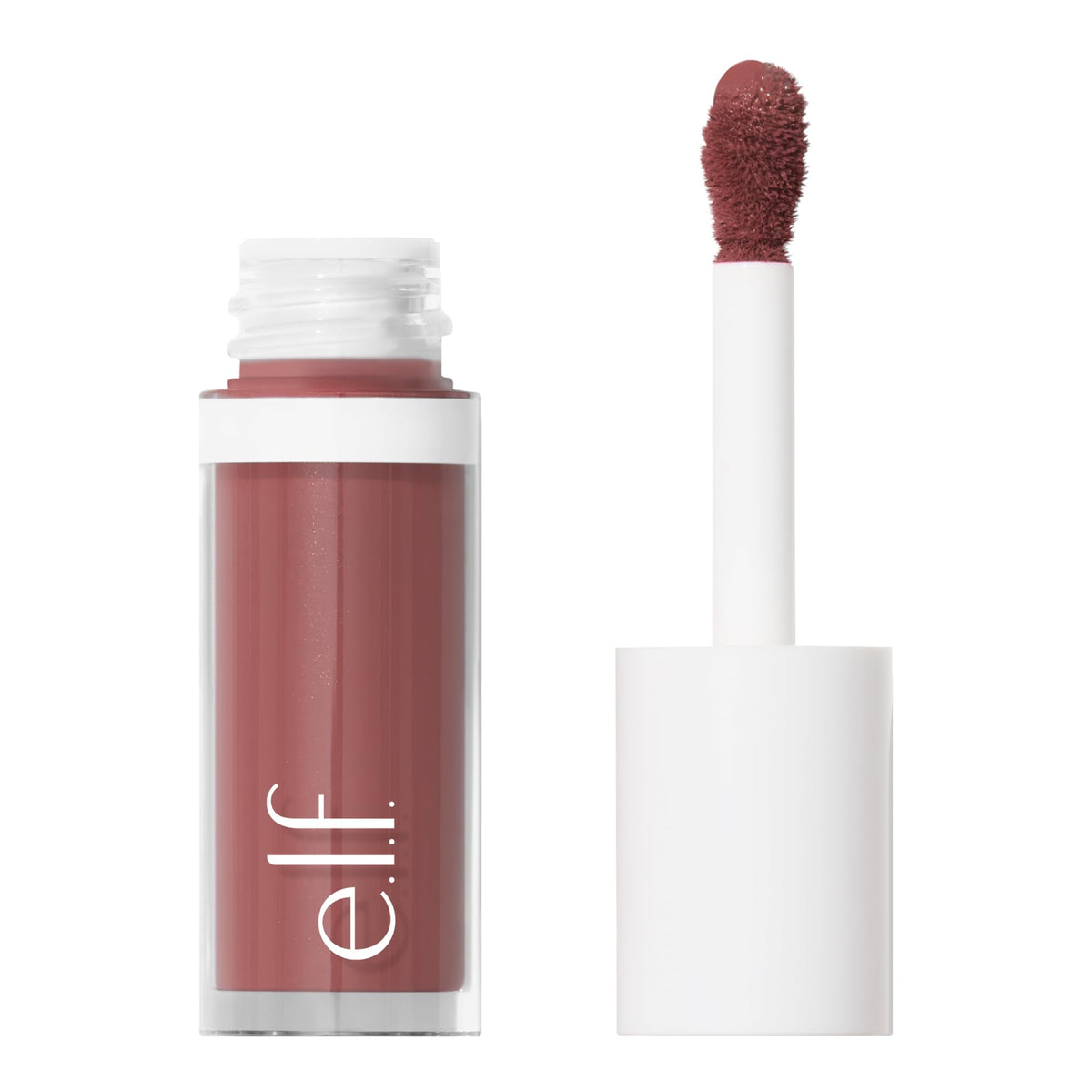 e.l.f. Camo Liquid Blush front packaging showing suave mauve shade and bottle