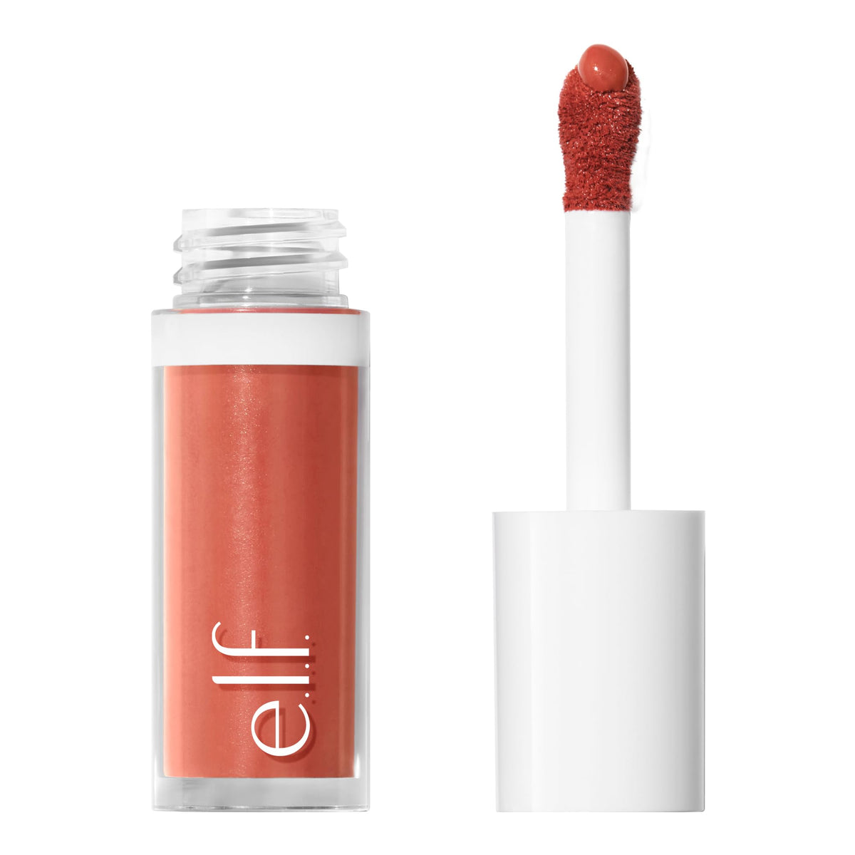 e.l.f. front packaging of Camo Liquid Blush showing compact bottle and shade