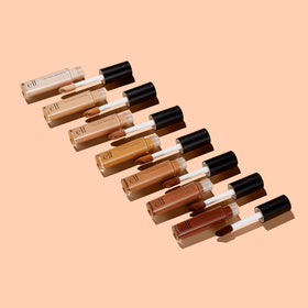 e.l.f. concealer lifestyle flatlay on bathroom counter for daily routine