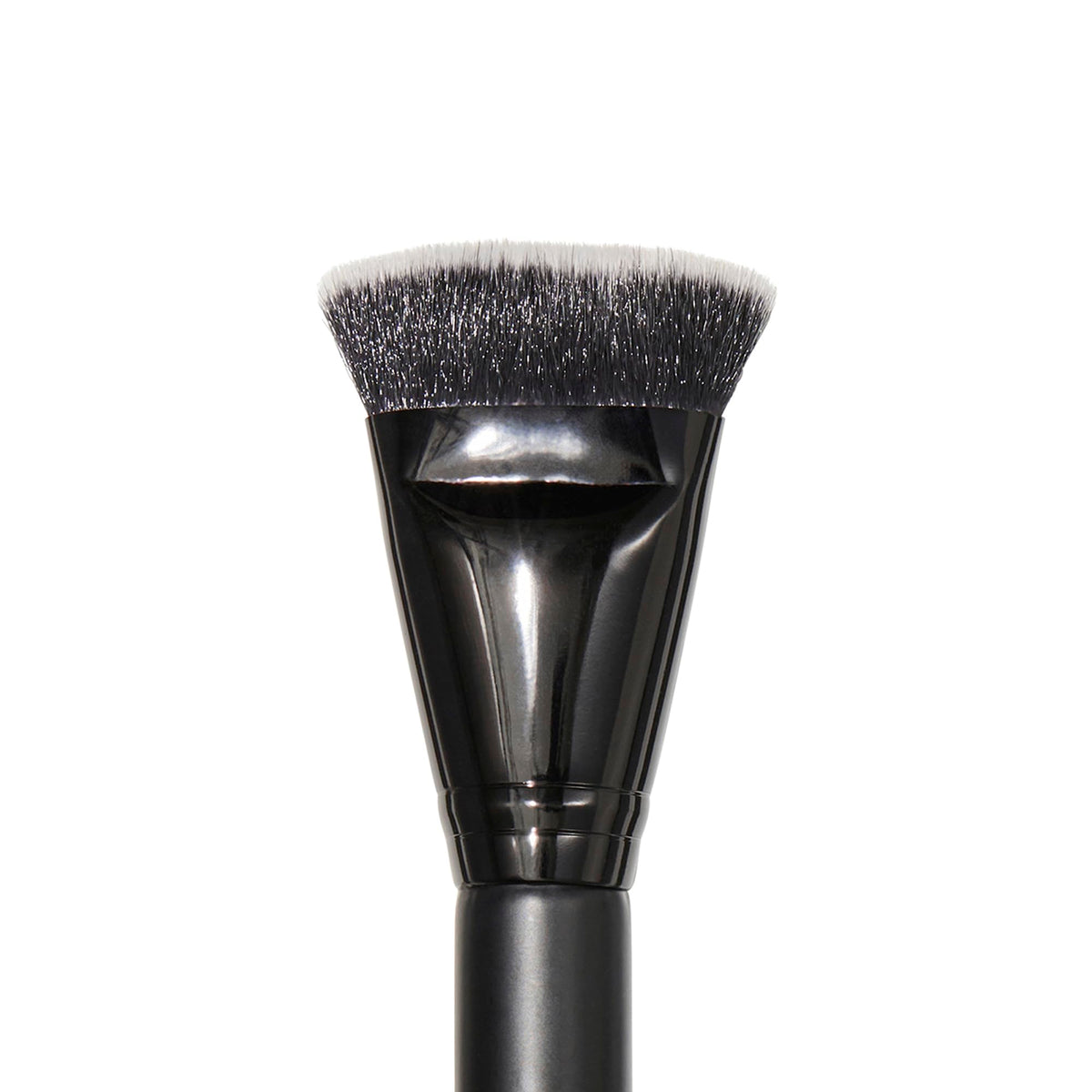 e.l.f. contouring brush bristle close-up highlighting dense synthetic fibers for smooth blending