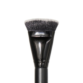 e.l.f. contouring brush bristle close-up highlighting dense synthetic fibers for smooth blending