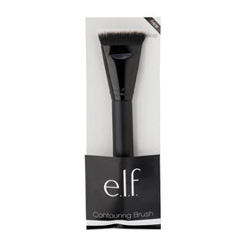 e.l.f. contouring brush handle scale comparison showing ergonomic grip for comfortable application