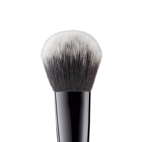 e.l.f. Flawless Face Brush bristle close-up highlighting soft synthetic fibers for smooth application